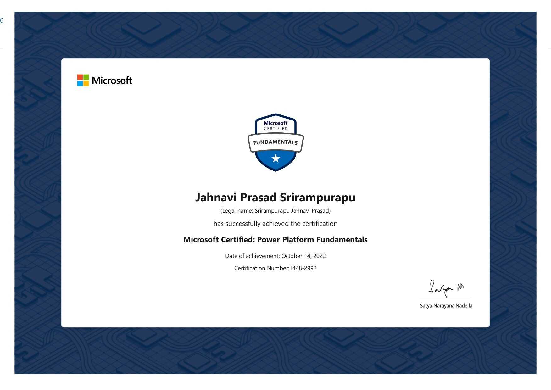 Microsoft Certified: Power Platform Fundamentals